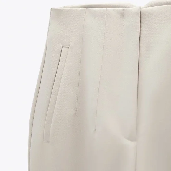 NWT Zara High Waisted Pants - Picture 4 of 7